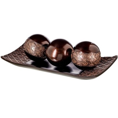Creative Scents Dublin Home Decor Tray and Orbs Set