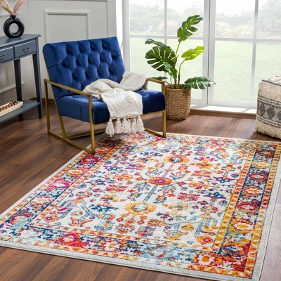 Hauteloom Istanbul Vintage Orange Area Rug