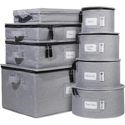 thumbnail image 2 of Coffee Mug Storage Box - Quilted Organizer With Dividers For 12 Cups, Stackable Hard Shell 2 of 6