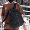 Wikineon PU Backpack Fashion Large Capacity Men's Casual Backpack Commuter Trend Backpack Student School Bag - 4 of 4