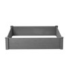 Okak Square 48x48x10 Inch Raised Garden Bed Wooden Planter Box for Outdoor Use, No Tools Required for Assembly - 3 of 4