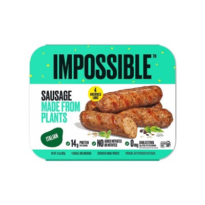 Impossible Plant Based Italian Sausage Links - 13.5oz/4ct