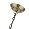 Livex Lighting Devone 4 - Light Chandelier in  Antique Brass - 3 of 4