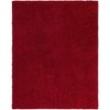 Unique Loom Solid Shag Solid Indoor Woven Area Rug - 2 of 4