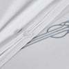 Cotton Gold Embroidered 3 Piece Duvet Cover Set by Blue Nile Mills - 3 of 4