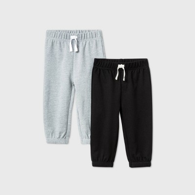 baby boy black jogger pants