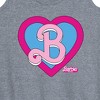 Women's - Barbie - Heart Crest Graphic Racerback Tank - 2 of 4