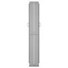 vidaXL Patio Retractable Side Awning 55.1 in.x472.4 in. Anthracite - 3 of 4
