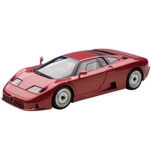 Bugatti EB110 GT Dark Red 1/18 Diecast Car Model by Autoart - 1 of 4
