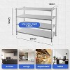 Stainless Steel Shelves, Storage Shelves, Adjustable Shelves, 330lbs per Tier Load Capacity, Kitchen&Garage&Office&Dining Room - 2 of 4