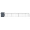 vidaXL Large Chicken Cage with Extended Run - Versatile Outdoor Galvanized Steel Coop for Hens and Small Animals - Anthracite - 4 of 4
