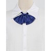 Allegra K Women's Pre-Tied Solid Adjustable Casual Uniform Bowknot Bowties - 2 of 4