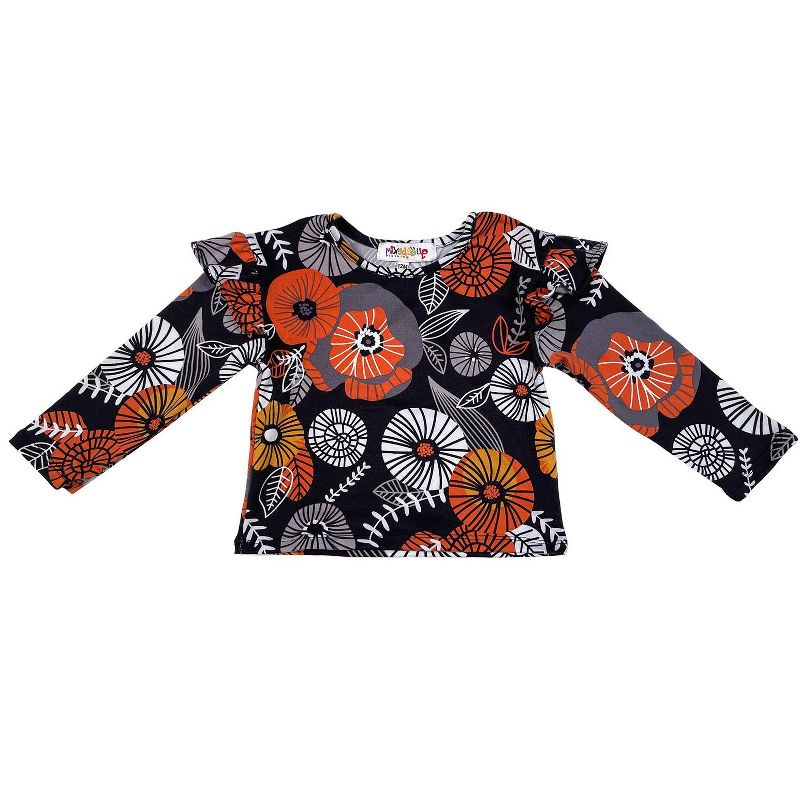 Mixed Up Clothing Infant Volant Ruffle Top, 1 of 3