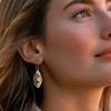Ross-Simons 3.38 ct. t.w. Multi-Gemstone Drop Earrings in 18kt Gold Over Sterling - 2 of 3