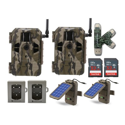 Stealth Cam Connect Cellular Trail Camera (AT&T) and Security Box 2-Pack Bundle