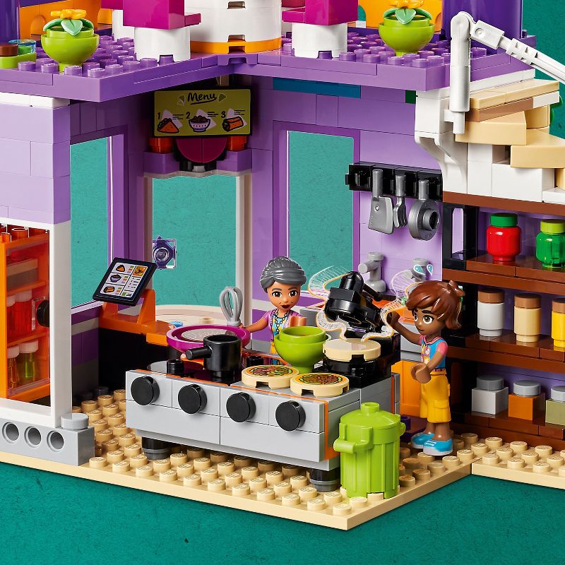 LEGO Friends Heartlake City Community Kitchen Pretend Chef Building Toy 41747, 4 of 8