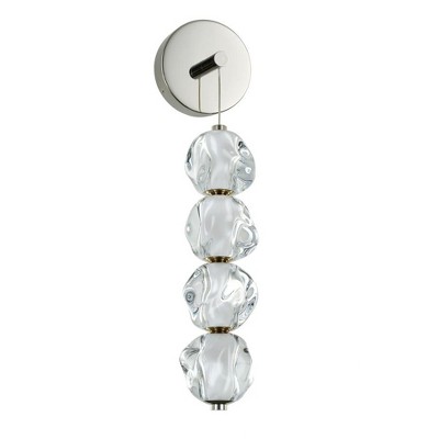 Craftmade Lighting Jackie 1 - Light Wall Light in  Polished Nickel