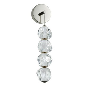 Craftmade Lighting Jackie 1 - Light Wall Light in  Polished Nickel - 1 of 1