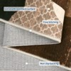 Area Rug Modern Abstract Rugs for Living Room Geometric Non-Slip Backing Low Pile Floor Carpet - 4 of 4