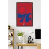 Trends International NBA Philadelphia 76ers - Logo 25 Framed Wall Poster Prints - 2 of 4