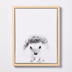 11x14 Framed Canvas Hedgehog - Cloud Island™