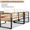 CAVINAS Outdoor Couch Set with Cushions and Coffee Table, Metal L Shaped Outdoor Couch, Modern Patio Sectional Furniture Set for Backyard - 3 of 4