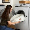 TOWN & COUNTRY LUXE CuddleTown Fuzzy Solid Donut Pet Bed - 4 of 4