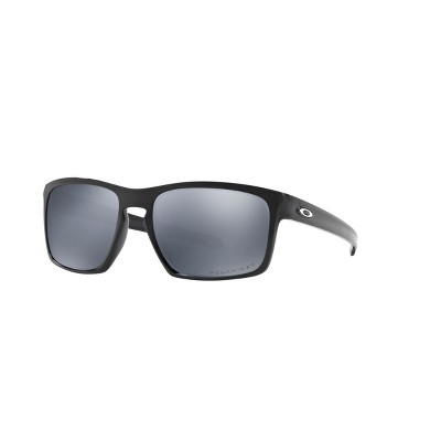 Oakley Oo9262 57mm Sliver Man Rectangle Sunglasses Polarized Black Iridium Polarized Lens Target