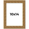 PosterPalooza | Photo Size Sculpted Black Picture Frame - UV Acrylic, Foam Board Backing, Hanging Hardware - 2 of 4