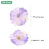 Unique Bargains Small Silk Artificial Daisy Flower Heads Wedding Party Decoration 100 Pcs - 3 of 4