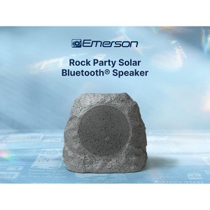 Emerson ERS-1001 Bluetooth Rock Speaker with Solar Charging - 1 of 4