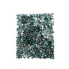 John Bead 2000-Piece 4mm (SS16) Green Acrylic Round Flat Back Rhinestones - 2 of 4