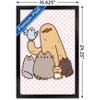 Trends International Pusheen - Group Framed Wall Poster Prints - 3 of 4