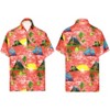 LA LEELA Men's Hawaiian Shirts Short Sleeve Button Down Shirt Mens Summer Shirts Casual Vacation Hawaii Island Shirts for Men Funny - 4 of 4