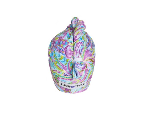 Turbie Twist Microfiber Hair Towel - Paisley Print