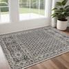 HomeRoots 2' X 3' Ivory Taupe And Gray Abstract Stain Resistant Area Rug - 2 of 3