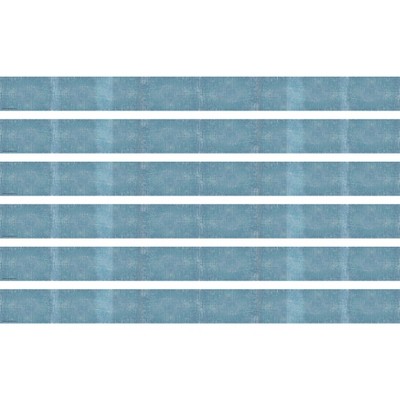 Teacher Created Resources® Moving Mountains Blue Straight Border Trim, 35 Feet Per Pack, 6 Packs