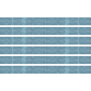Teacher Created Resources® Moving Mountains Blue Straight Border Trim, 35 Feet Per Pack, 6 Packs - 1 of 3