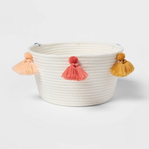 Kids' Coiled Rope with Tassels - Pillowfort™ - 1 of 3