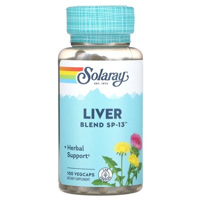 Solaray Liver Blend SP-13, 100 VegCaps