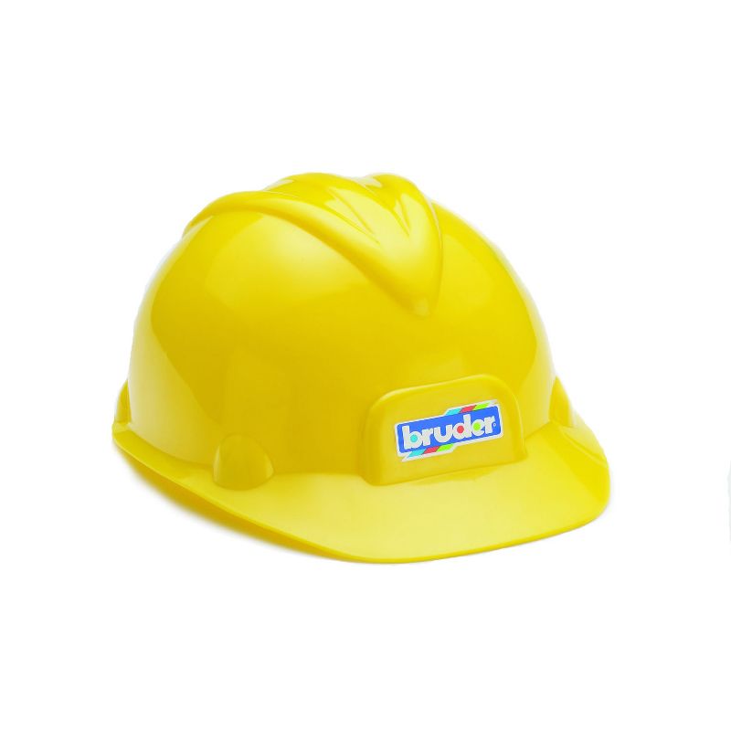 Bruder Construction Worker Hard Hat Yellow Helmet, 1 of 4