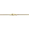 Black Bow Jewelry 1.2mm 10k Yellow Gold Solid Wheat Chain Necklace - 4 of 4
