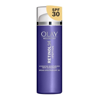 Olay Regenerist Retinol 24 + Peptide Face Moisturizer - SPF 30 - 1.7oz