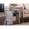 AFI Furnishings Nantucket End Table Set of 2 with Charger DW - 3 of 4