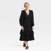 Women's Long Sleeve Wrap Dress - Knox Rose™ - 3 of 3