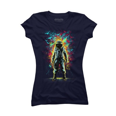 Junior's Design By Humans Subconscious Inner Space By alchemist T-Shirt