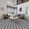 GoodGram Peel N' Stick DIY Retro 12x12 Self Adhesive Vinyl Floor Tile - 20 Tiles (20 Total SF in a Box) - Onyx Star - 20 Tiles/20 sq. ft. - 2 of 4