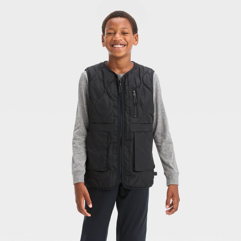Boys&#39; Quilted Vest - All In Motion™, 1 of 5