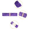 INSPIRE CHIC Women's Wide Waist Belts Interlock Buckles Sequins Decor Shinny Stretchy Belts 2 Pcs 60cm/23.62" - 2 of 4