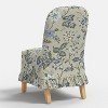 Rounded Back Slipcovered Dining Chair with Ruffle - Threshold™ - 4 of 4